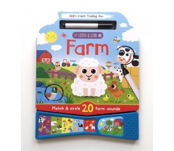 Wipe-Clean Finding Fun - Listen & Look : Farm Sound Board Book